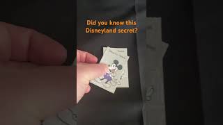Unlocking Disneyland Magic: The Enchanted Castle Hidden Within Tickets! #disneyland #disney #secret Update
