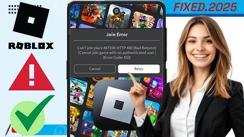 How To Fix Roblox Error Code:610।।Roblox Disconnect Error code: 610 (2025)
