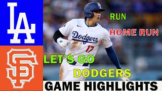 Los Angeles Dodgers VS San Francisco Giants Highlights [TODAY] May 13,2024 MLB Season 2024 |
