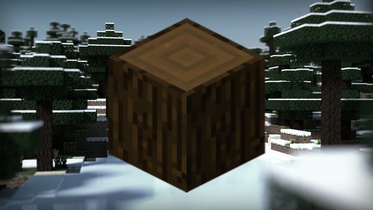 Dark Oak Wood Minecraft