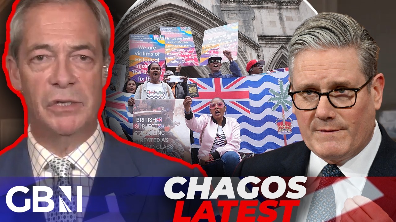 EXCLUSIVE: Nigel Farage to persuade President Trump to STOP Starmer’s Chagos ‘surrender’ deal