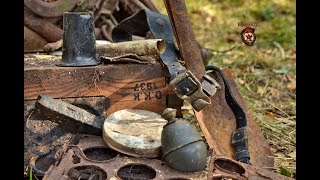 Песочный Сохран В Немецкой Землянке / Perfect Condition Of Wwii Relics