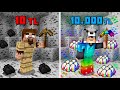 1 TL MADEN VS 10.000 TL MADEN! 😱 - Minecraft