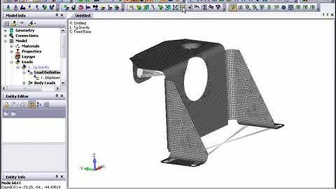 Femap Analysis  Dynamic Transient Response