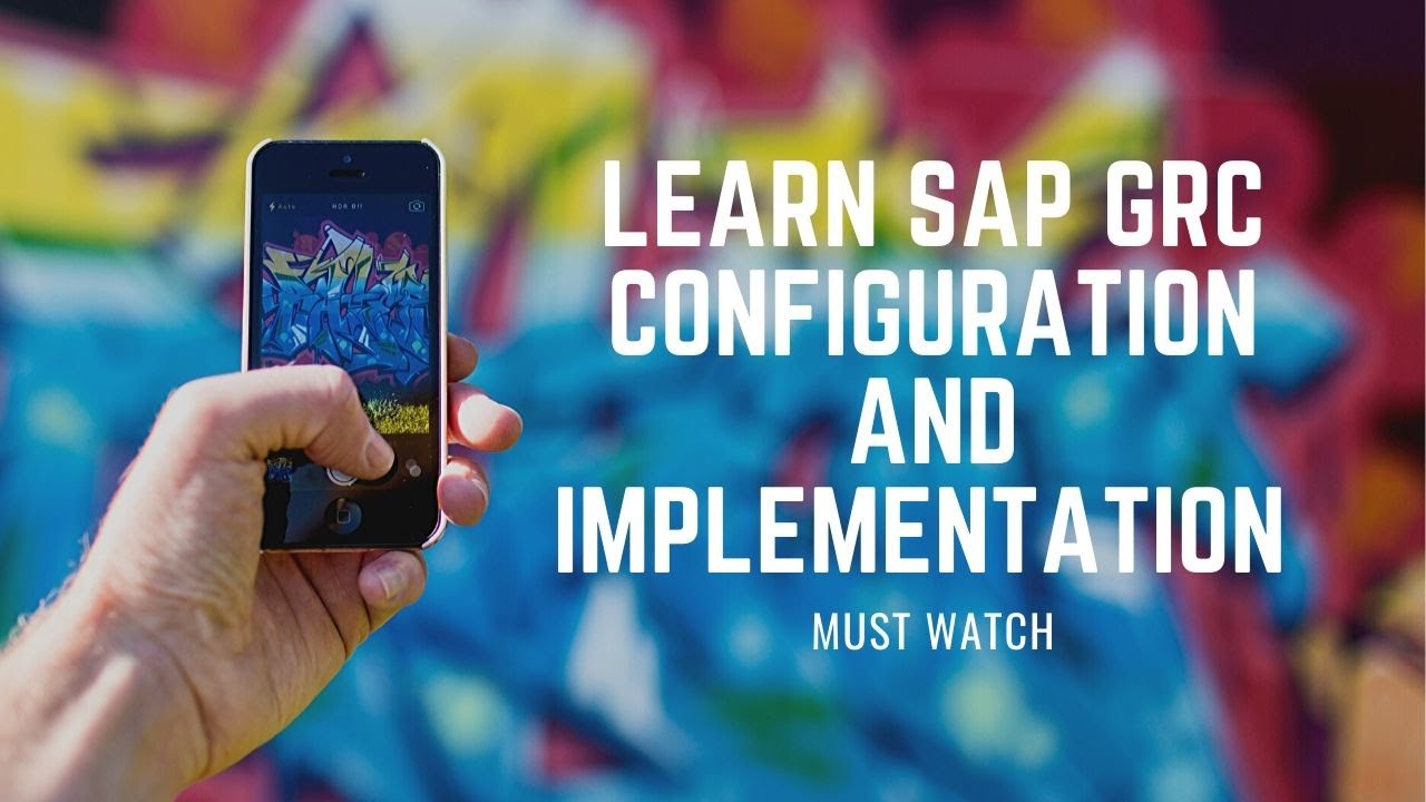 SAP GRC 12 Sync Jobs Menu Changes YouTube