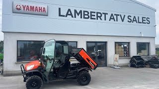 2025 Kubota RTV X1110 with 880 hours