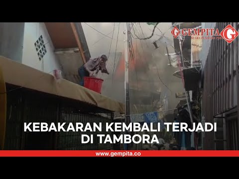 Kebakaran Kembali Melahap Kawasan padat Penduduk Sawah Lio Jakarta Barat