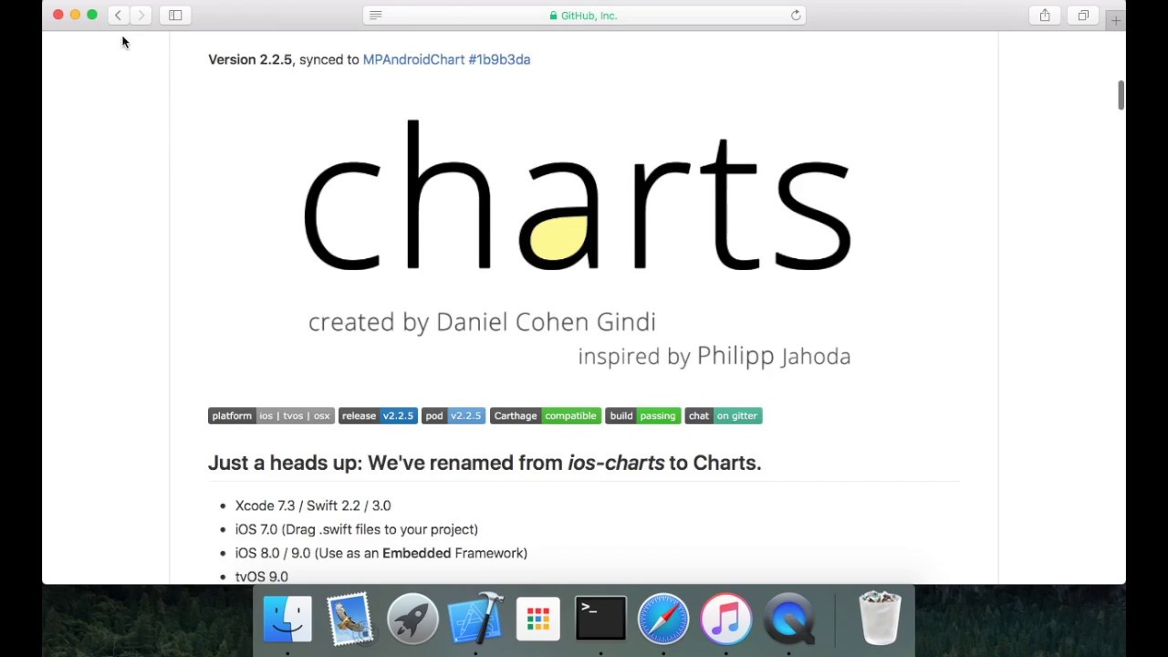 Chart Ios Framework