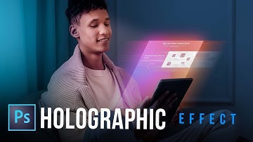 Holographic Effect in Photoshop