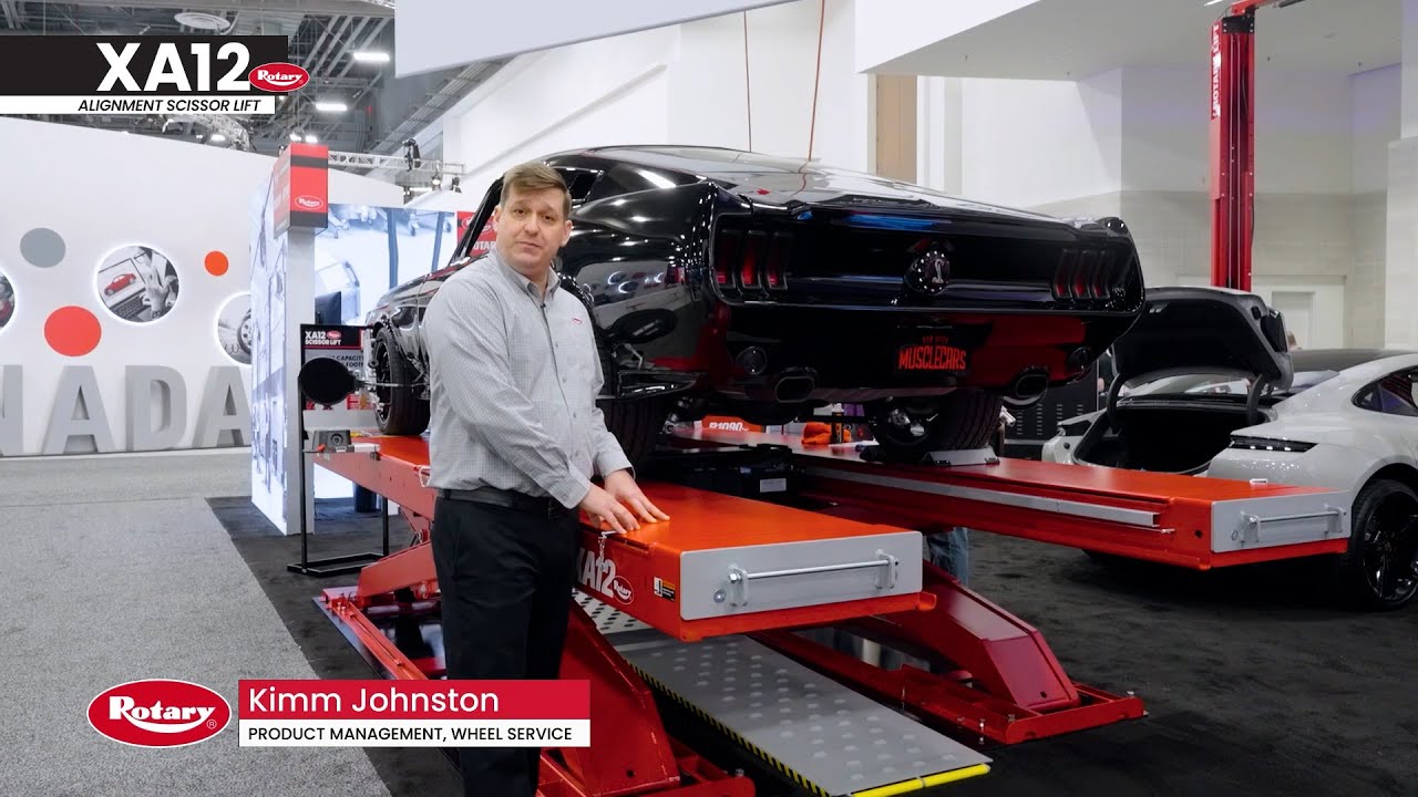 2024 NADA: Rotary XA12 Alignment Scissor Lift