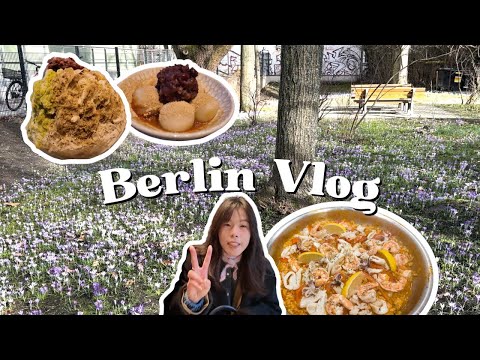 胡鬧搬家吵架記、日式挫冰麻糬、西班牙海鮮燉飯、起司司康 | 柏林日常 Vlog