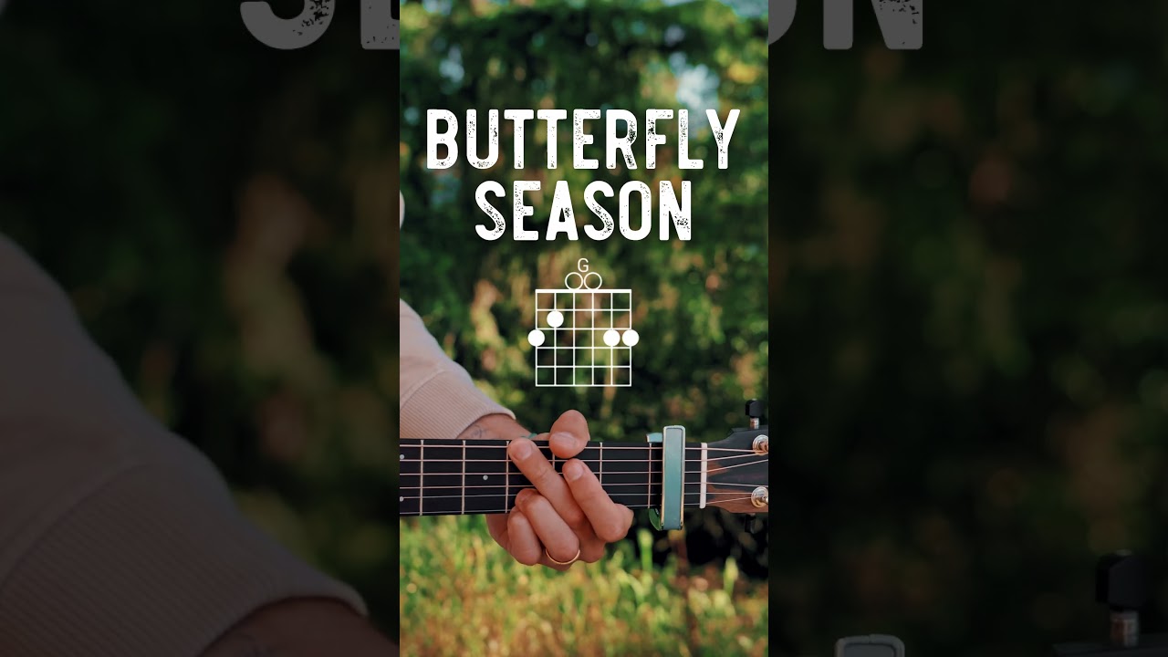 Butterfly Season Ella Langley Miranda Lambert Guitar Tutorial // Butterfly Season Guitar Lesson