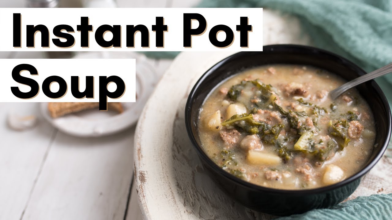 Zuppa Toscana Soup Recipe Easy 20Minute Meal Instant Pot Teacher
