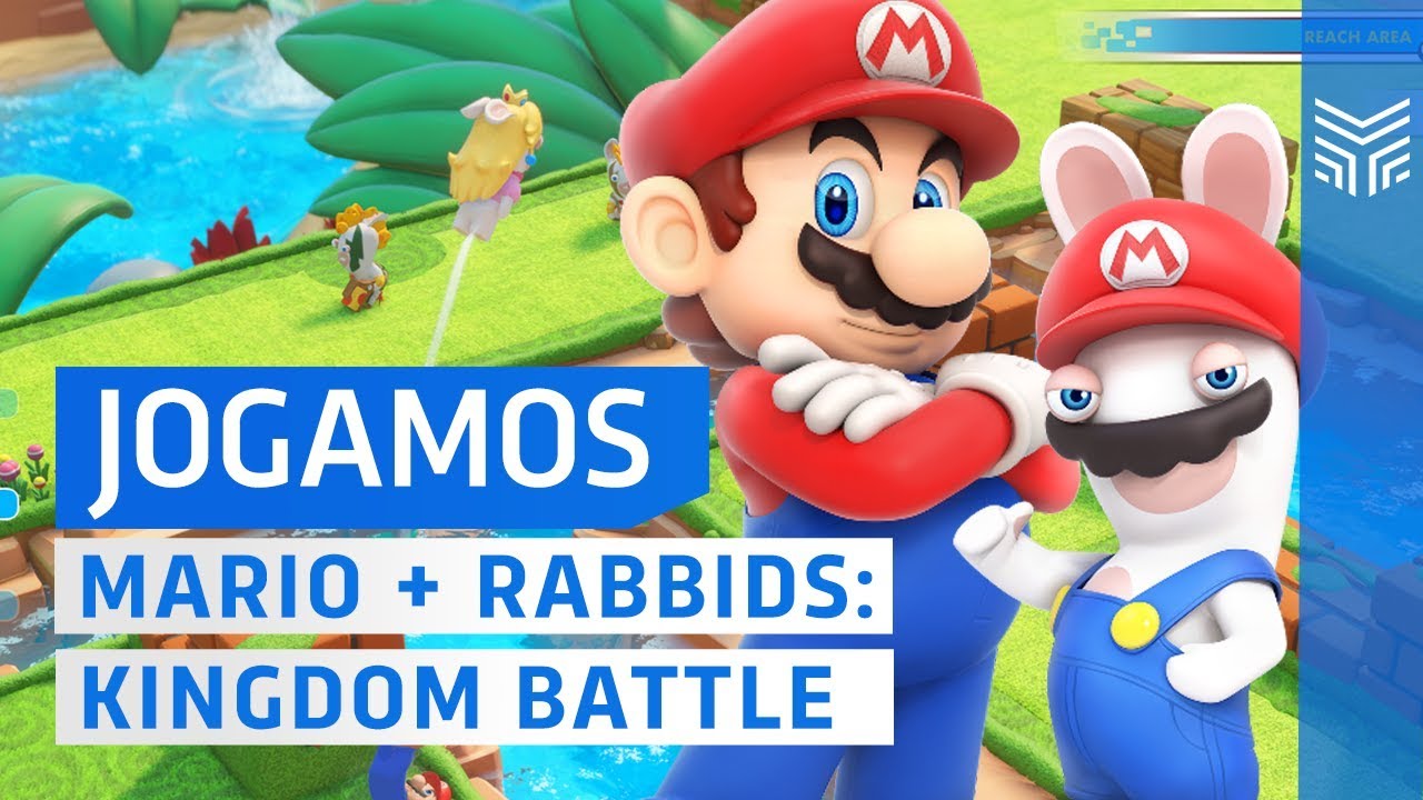 Jogo Mario + Rabbids Kingdom Battle - Nintendo Switch - MeuGameUsado