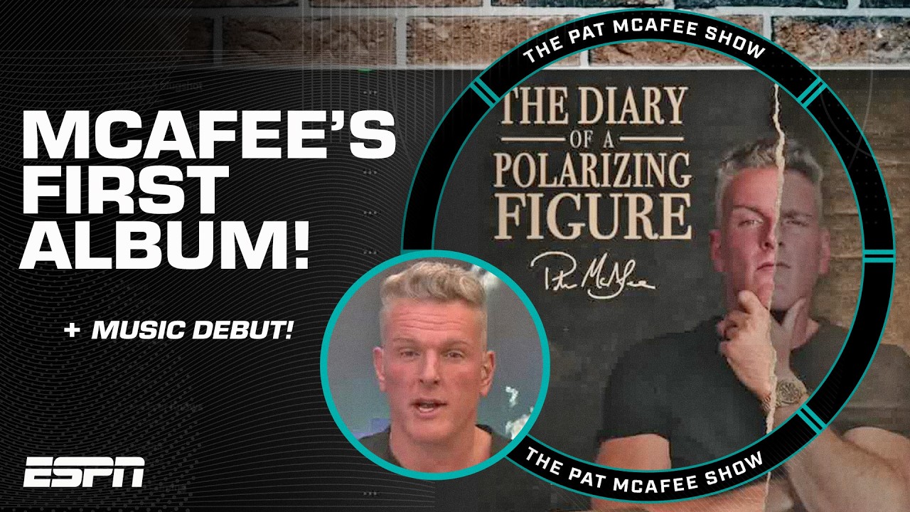 Pat McAfee breaks down his debut album ‘The Diary of a Polarizing Figure’ 🎶🔥 | The Pat McAfee Show