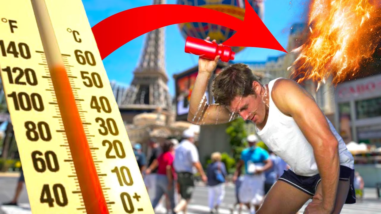 Cómo sobrevivir al calor del verano en Las Vega?Tips para soportar temperaturas extremas en Vegas.