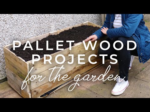 Video: DIY-pallettuinieren: tips voor tuinieren met houten pallets