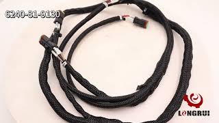 D375A-5 SA6D170E-3 WIRING HARNESS 6240-81-9130