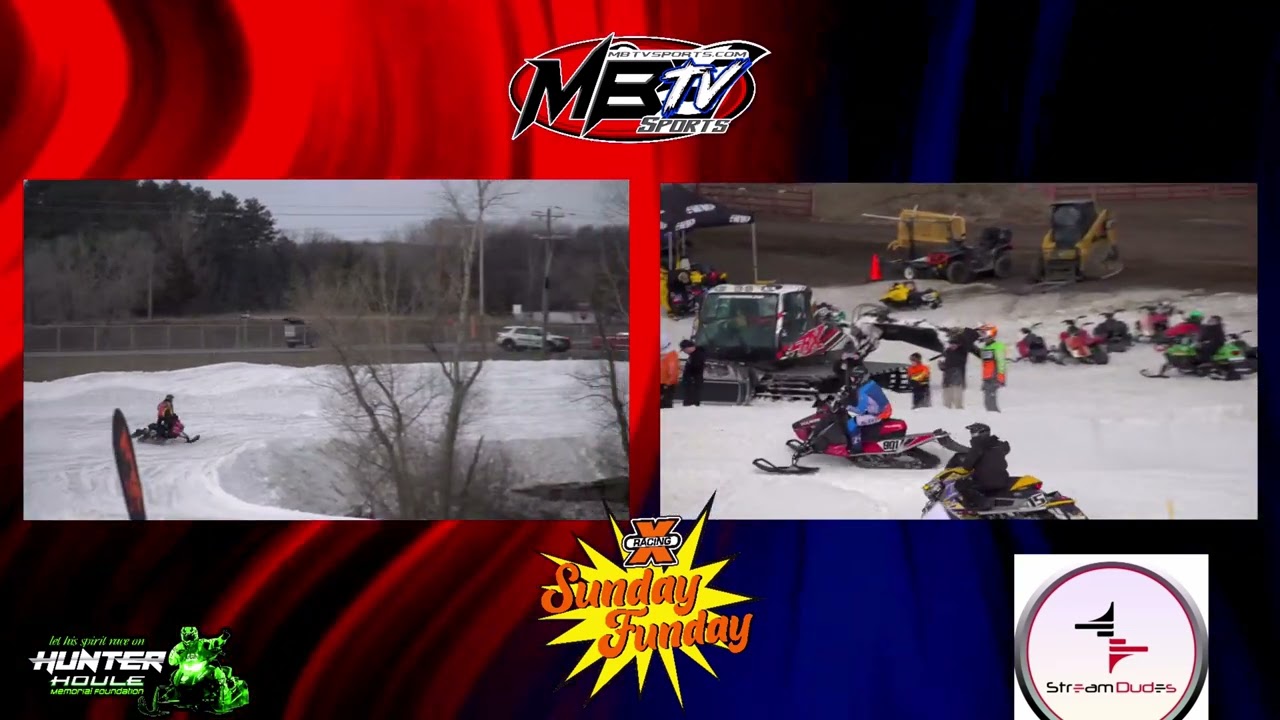 Plus 30 Snocross - Round 1 Final 1 - Feb 2, 2025 - Sunday Funday at ERX | Highlights! 🏁