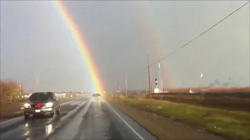 Driving through a rainbow 2012