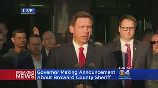 Gov. DeSantis Suspends BSO Sheriff Scott Israel