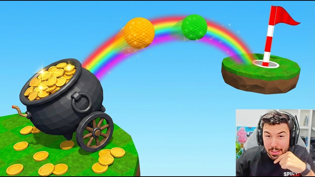 TU ELIGES!! SUERTE O HABILIDAD en GOLF IT