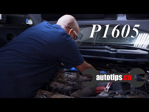 Fixing P1605 engine code