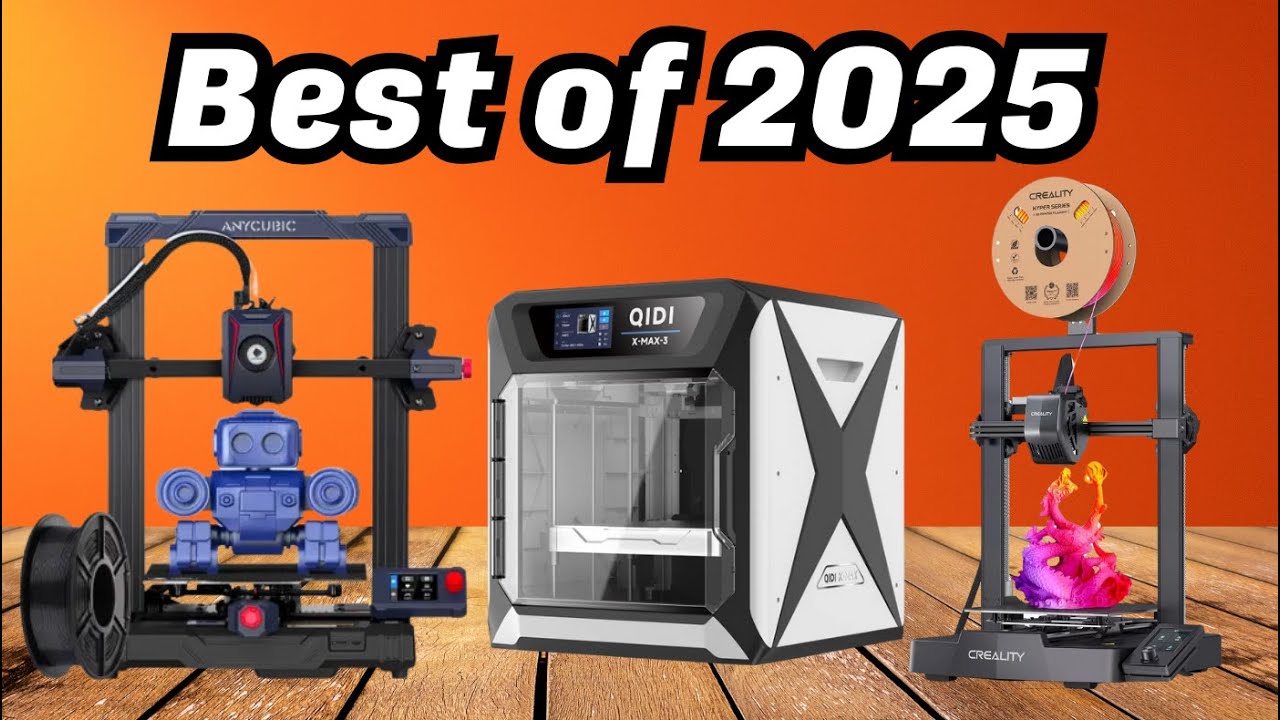 TOP 5 Best 3D Printers 2025 - YouTube