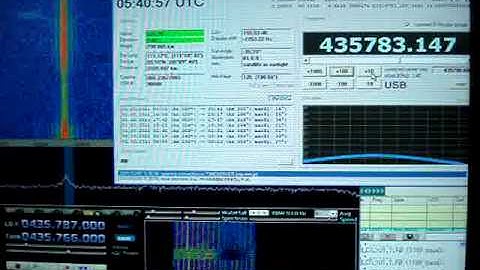 FunCube Dongle receiving IO-26 satellite using HDSDR.MPG