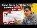 Canva-Sperre für PRO-Bilder Download aushebeln [mach das nicht!!]