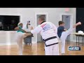 Young & old get a kick out of Goddard intergenerational taekwondo class