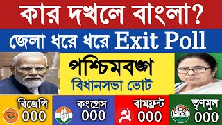 West Bengal Bidhansobha Exit Poll 2026 Poschimbongo Bidhansobha Voter Exit Poll