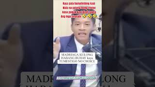 Madriaga no choice Ayun Kay Respicio!?🤔🤔#nochoice#lifesentences#viral#news#shorts#trending