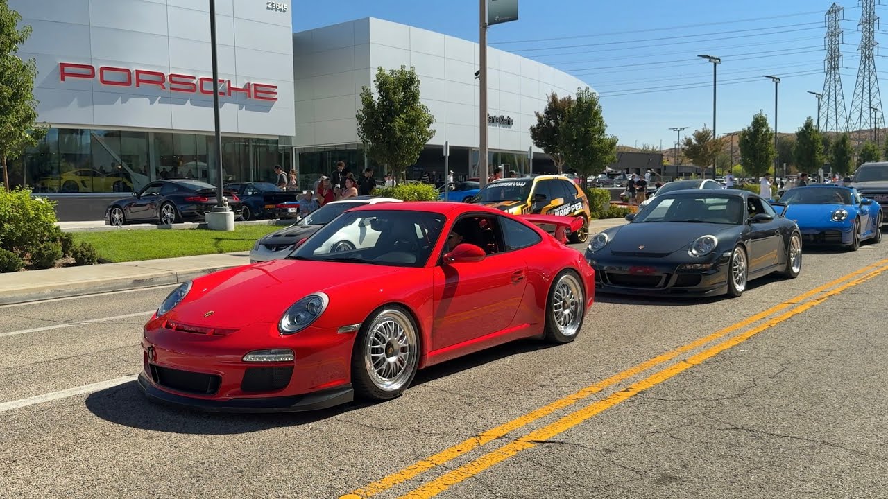 Porsche Santa Clarita Cars & Coffee!