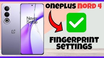 Oneplus Nord 4 Add fingerprint || How to add fingerprints || Fingerprint settings