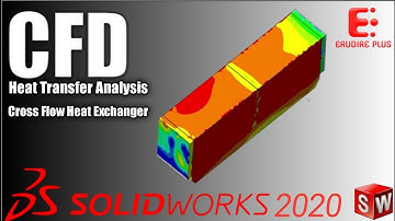 CFD Heat Exchanger | CFD Optimization of Heat Exchanger | Cross Flow Heat Exchanger - SolidWorks