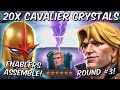 20x 6 Star Longshot Cavalier Crystal Opening Round #3! - 4,000 Likes - Marvel Contest of Champions