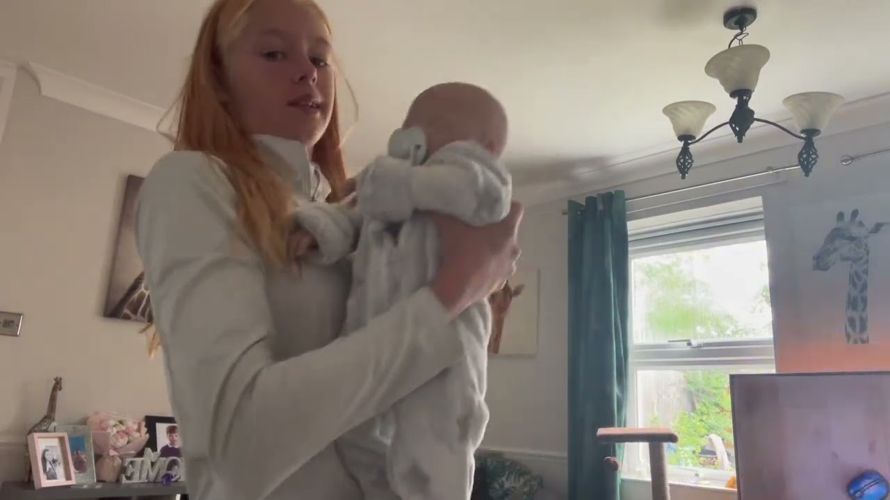 taking my silicone baby boy on a walk (my first time taking him out!!!!)