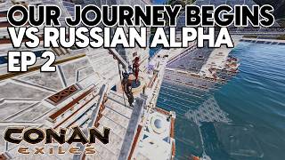 Official Server 6000 EP2 — Loot Run, Base Building & Alpha Clan Raid Prep | Conan Exiles pvp 2026
