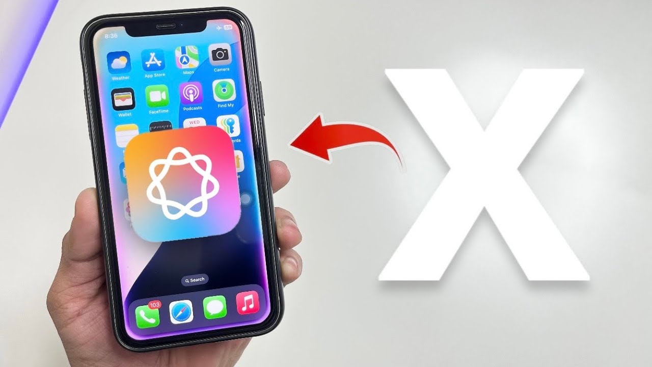 How to Install Apple Intelligence Features on iPhone X 😲 - YouTube