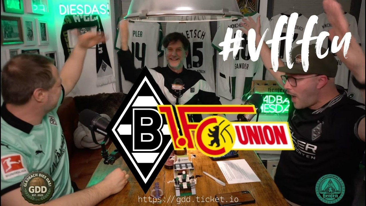 VFL BORUSSIA MÖNCHENGLADBACH vs. 1.FC EISERN UNION 🔥 (Gladbach Dies Das!-Warm Up) 🖤🤍💚