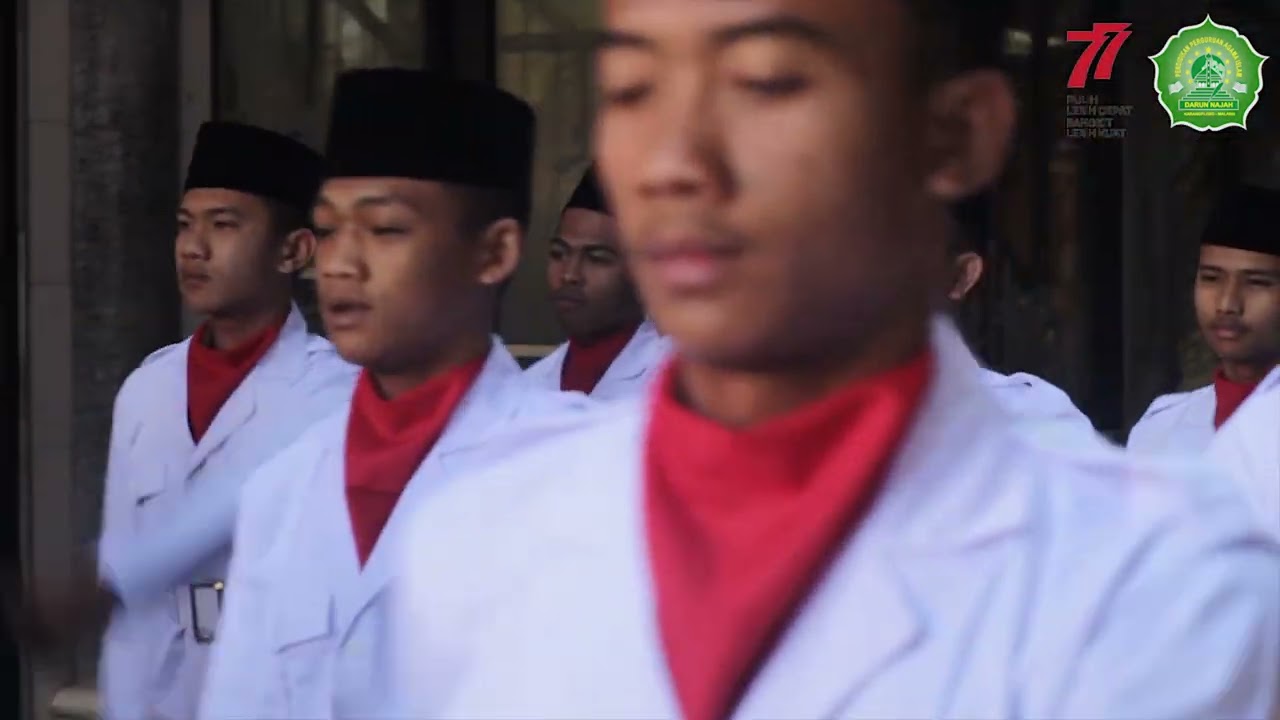 UPACARA PERINGATAN HUT RI KE-77 di PPAI DARUN NAJAH