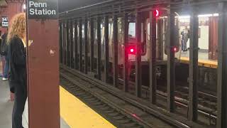 New York City Subway: Euclid Av Bound R179 (C) Train @ 34th Street–Penn Station