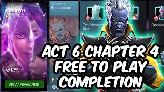 Act 6 Chapter 4 Free To Play Completion 2023 - Thronebreaker Push - Marvel Contest of Champions screenshot 1