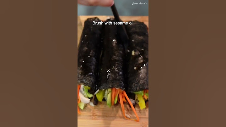 A CLASSIC Gimbap #koreanfood #kimbap #mukbang