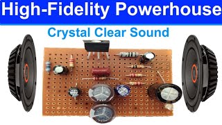 TDA2050 Amplifier "High-Fidelity Powerhouse" | #howto #diy