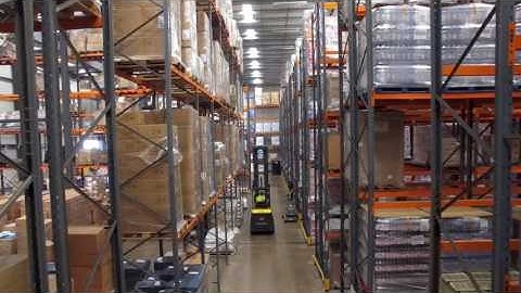 Warehouse background