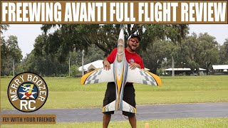 Freewing Avanti S 80MM EDF Ultimate Sport Jet Full Flight and Review