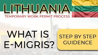 How to Submit Lithuania EMIGRIS Application ? Lithuania TRP how to apply ?Lithuania Appointment ?