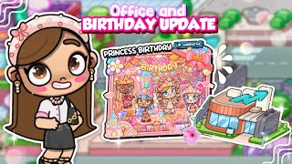 *PRINCESS BIRTHDAY* AND *OFFICE* UPDATE🎂🏢🎀  || *VOICED🔊* || AVATAR WORLD